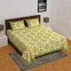 Green__Jaipuri bedsheet